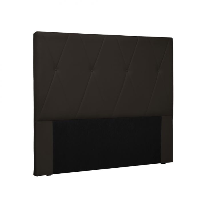 Cabeceira King Aquilla Poliuretano Marrom