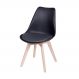 Cadeira Saarinen Wood - Preta