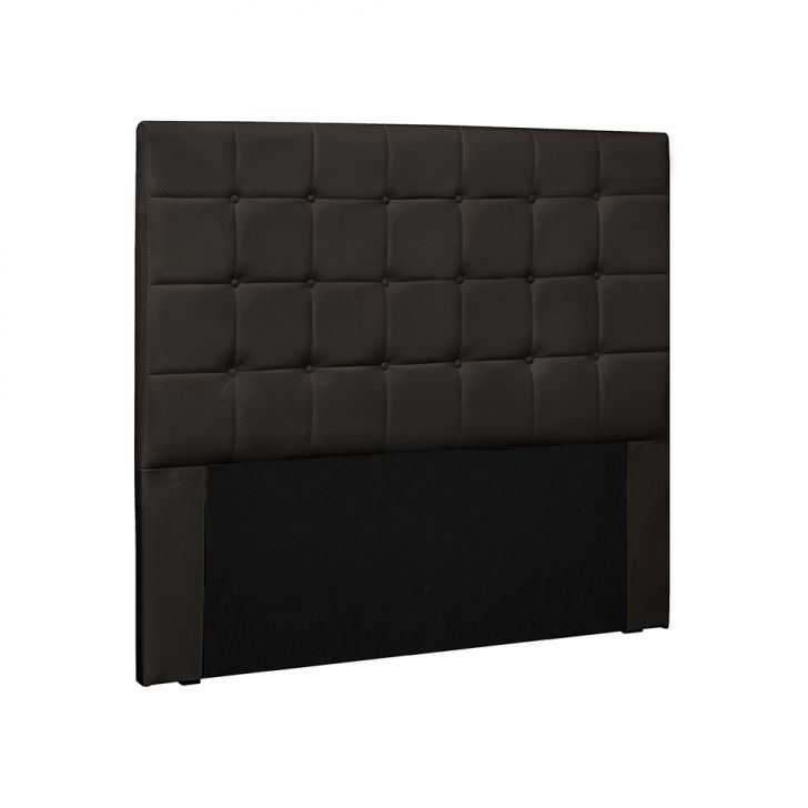 Cabeceira Solteiro Verona Poliuretano Marrom