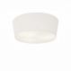 Plafon Cone Md-3003 Cúpula em Tecido 12/40x35cm Branco - Bivolt