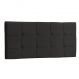 Painel King Jordania 195 CM Preto - D A Decor