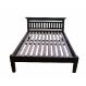 Cama de Casal Angel em Madeira de Demolição - REF 122