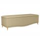 Calçadeira Baú Queen 160cm com Tachas Imperial J02 Linho Areia - Mpozenato