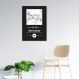 Quadro Gênero Musical Sertanejo 100x70 Filete Preto Preto