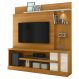 Estante Home Tv 55 Pol 1P 181 cm Alan Cinamomo Off White MADETEC
