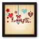 Quadro Decorativo - Love - 010qdop