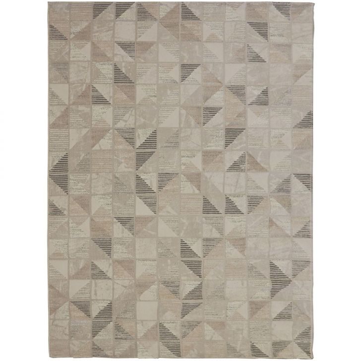 Tapete Rimma Cornner Retangular Veludo (150x200) Cinza