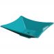 Cuba de Apoio Retangular C01 Para Banheiro Lux L38 Azul Turquesa - Lyam Decor