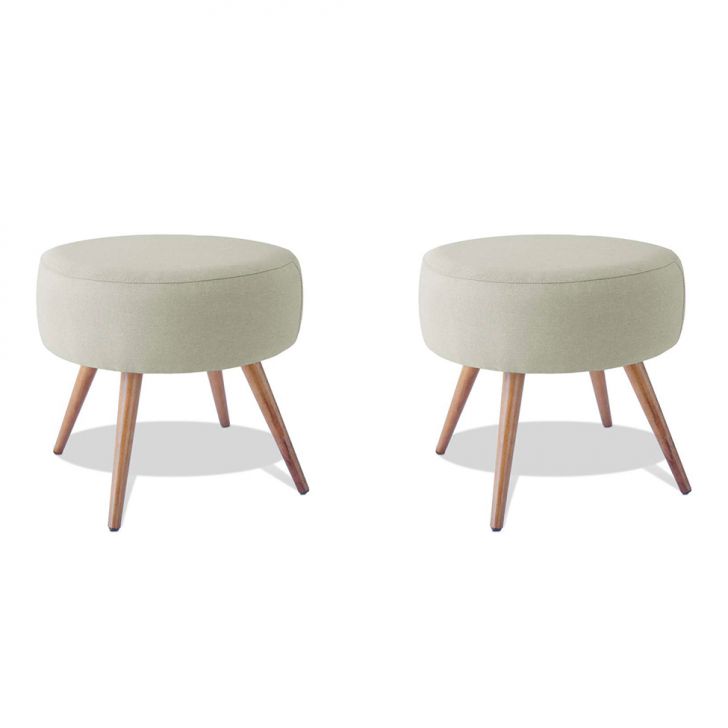 Conjunto com 2 Puffs Nash Areia