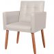 Cadeira Poltrona Conforto Corino Para Escritório Sala Luxo MOBLAN decor