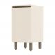 Balcão 1 Porta 40cm Connect Off White - Móveis Henn