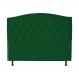 Cabeceira Casal 140cm Para Cama Box Diana Suede Verde - DS Estofados