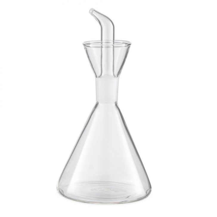 Galheteiro Triangular de Vidro Oikos Natural