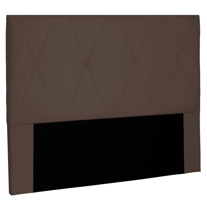 Cabeceira Queen Aquilla Suede Café
