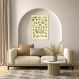 Quadro Vintage Insetos 43x30 Filete Marfim