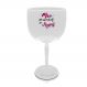 Taça Gin Branca Acrílico Personalizada para Dia das Mães - Ascendente