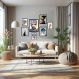 Kit 7 quadros Decorativos Mulheres Arte Surrealismo - com vidro
