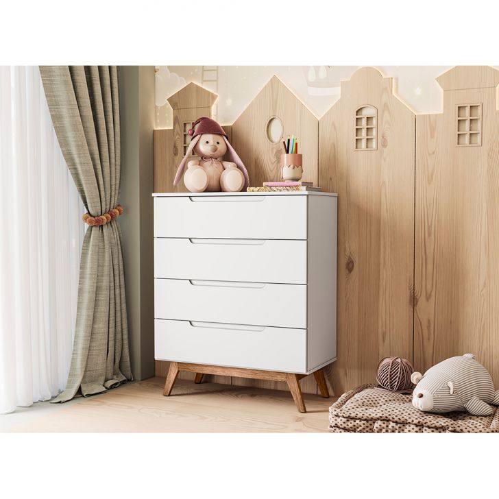 Cômoda Infantil Alpi 4 GV Branca