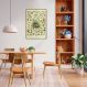 Quadro Vintage Moluscos 43x30 Filete Marrom