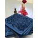 TOALHA DE ROSTO GLAMOUR GARDEN - AZUL DARK