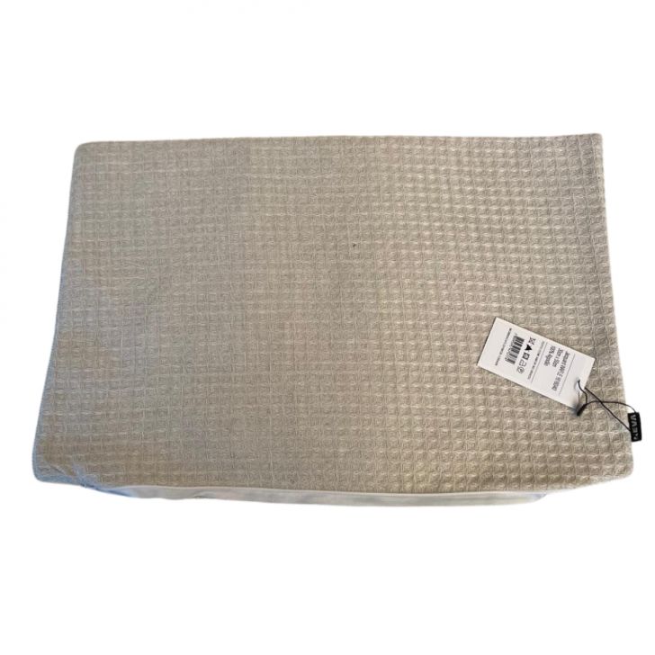 Almofada Jacquard Waffle 30x50 Bege Claro