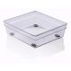 Organizador De Gaveta Antiaderente Transparente 15x15x5,5 Cm