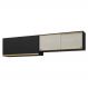 Kit 2 Armários de Cozinha Aéreos 4 Portas Veneza Multimóveis MP2150 Preto/Dourado