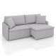 Image of Sofá 4 Lugares Retrátil e Reclinável Stilo Linho Prata 254 cm MO173UP37QIWMOB