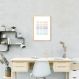 Quadro Trust the Process Colors 60x43 Caixa Marfim