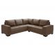 Image of Sofá de Canto 4 Lugares Patrícia Suede Marrom IM730UP37PGGMOB