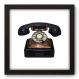 Quadro Decorativo - Telefone - 22cm x 22cm - 003qnvap