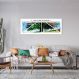 Quadro Árvore As quatro estações 100x36 Caixa Branco