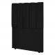Cabeceira Cama Box Solteiro Kharla 90cm Veludo Preto - Desk Design