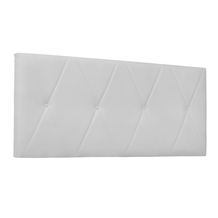 Painel para Cama Box Solteiro Aquilla Poliuretano Branco