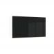 Armário Aéreo Madesa Lux 120 cm 2 Portas - Branco/Preto