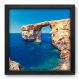 Quadro Decorativo - Costa - 33cm x 33cm - 099qnpbp