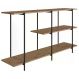 Aparador Para Sala De Jantar 27864 Linha Tube Vermont Preto Fosco Artesano