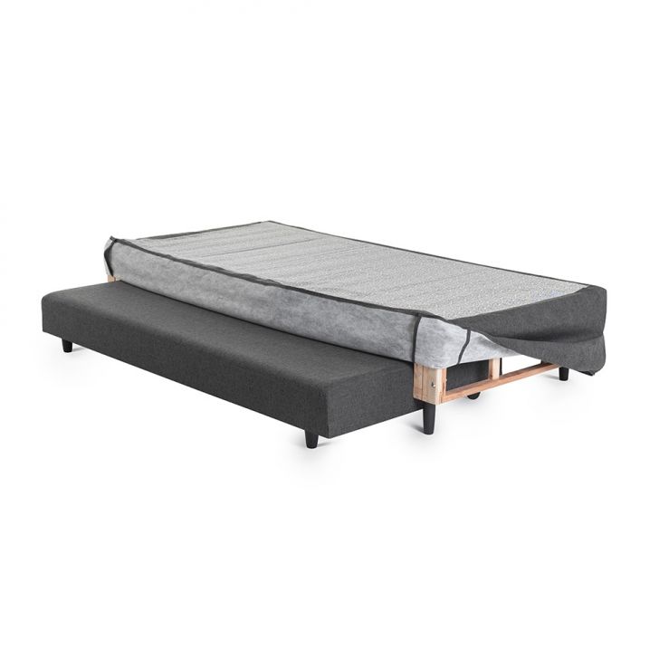 Cama Auxiliar Doppio Letto Mescla Chumbo 88x180 Cm