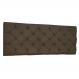 Cabeceira Painel Capitonê Casal 1,40m Jade Suede Marrom - Pallazio