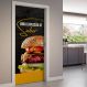 Adesivo de Porta Uma Explosão de Sabor-63X210Cm