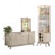 Jogo de Buffet e Cristaleira Vancouver Calacata Off White