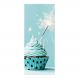 Adesivo Decorativo de Porta - Cupcake - Doces - 1210cnpt