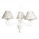 Lustre 3 Lâmpadas Haste Madeira Com Strass Quarto Bebê Infantil