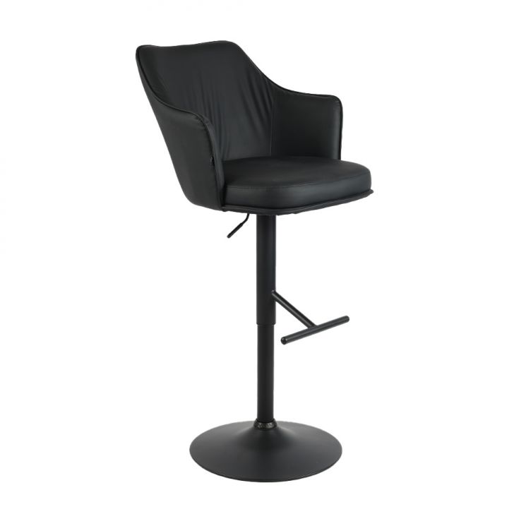 Banqueta Giratória Lois Preta