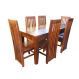 Conjunto de Mesa Yara em Madeira de Demolição - Cód 726