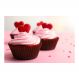 Painel Adesivo de Parede - Cupcake - 610pnm