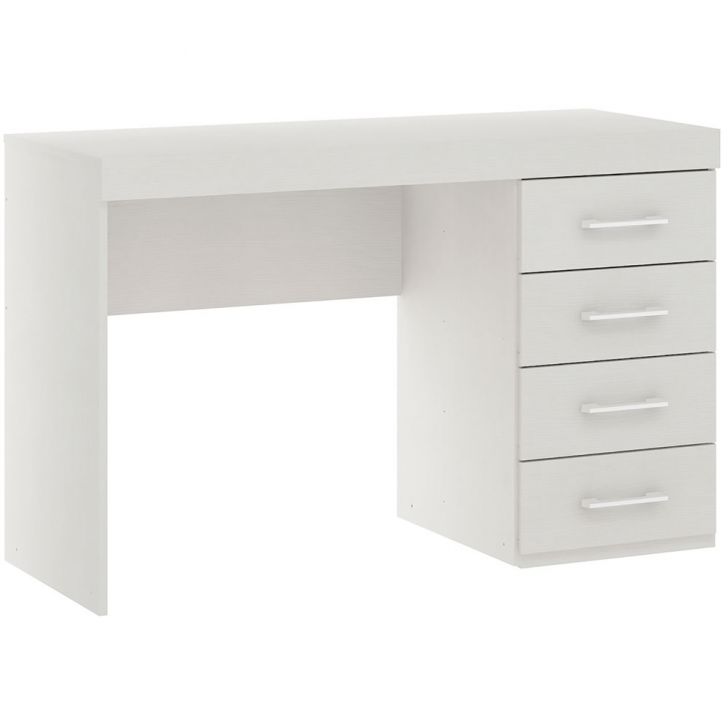 Mesa Para Computador Tek 4 Gavetas Branco - Moville