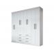 Guarda-Roupa Casal Liverpool 8 Portas 6 Gavetas Branco