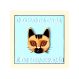Quadro Decorativo - Modelo Pet Cat - 25X25CM - ME Criative