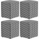 Kit 04 Puffs Quadrado Decorativo L02 Pied Poule - Lyam Decor
